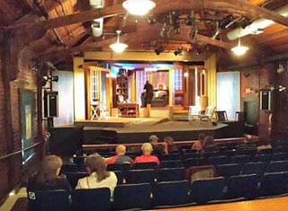 M&D Playhouse stage - a North Conway NH rainy day activity