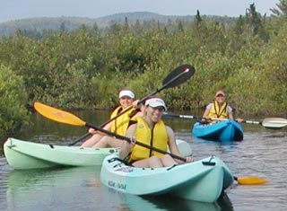 North Conway NH area canoeing and kayaking with Outdoor ESCAPES New Hampshire LLC