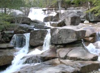 Waterfalls at Diana's Bath in North Conway NH