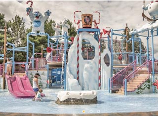 Joy ride water slides at Santa's Village in Jefferson NH