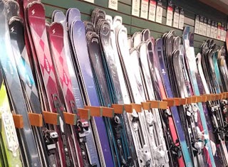 Shop Sun & Ski in North Conway Village for skis, apparel and accessories.