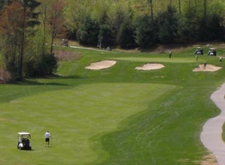 9-hole golf course in North Conway NH area at Hale's Location