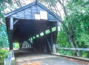 Whittier Covered Bridge in Ossipee NH