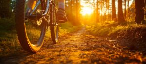 mountain biking
