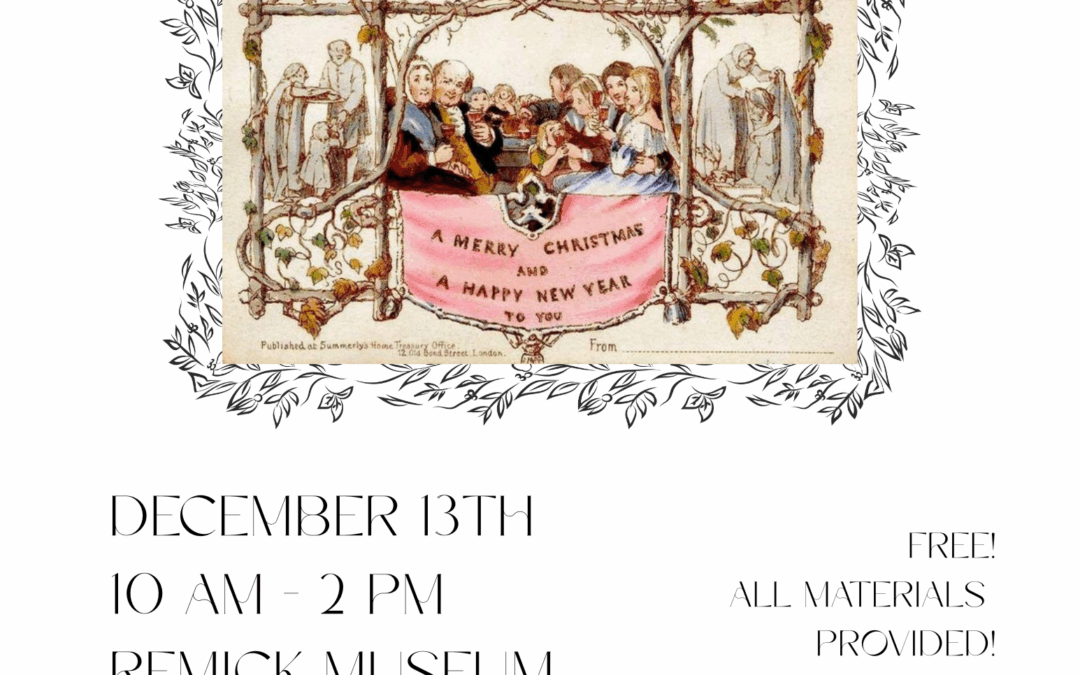 Victorian Christmas Card Making Workshop