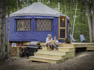 frost mountain yurts