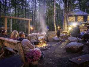 frost mountain yurts