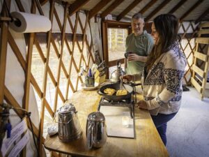 frost mountain yurts