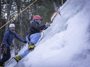 ice climbing