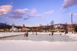 ice skating north conway