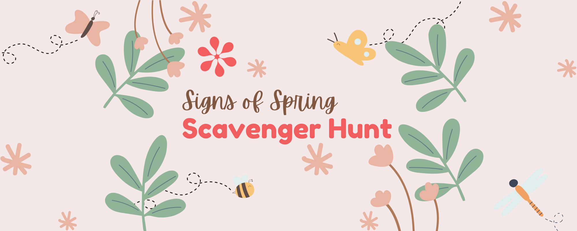 Signs of Spring Scavenger Hunt