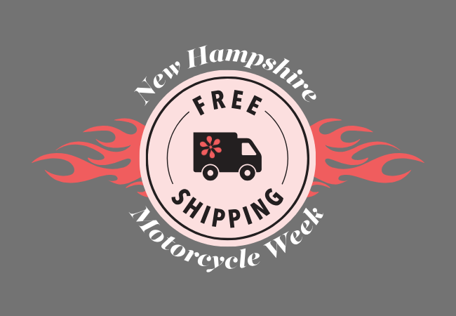 Motorcycle Week Free Shipping