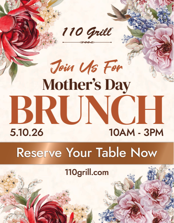 Mother's Day Brunch at 110 Grill