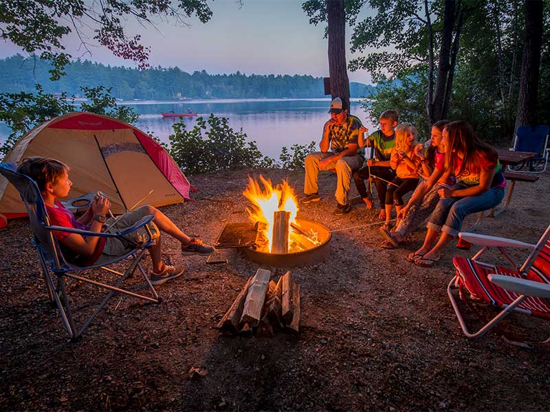 camping around north conway