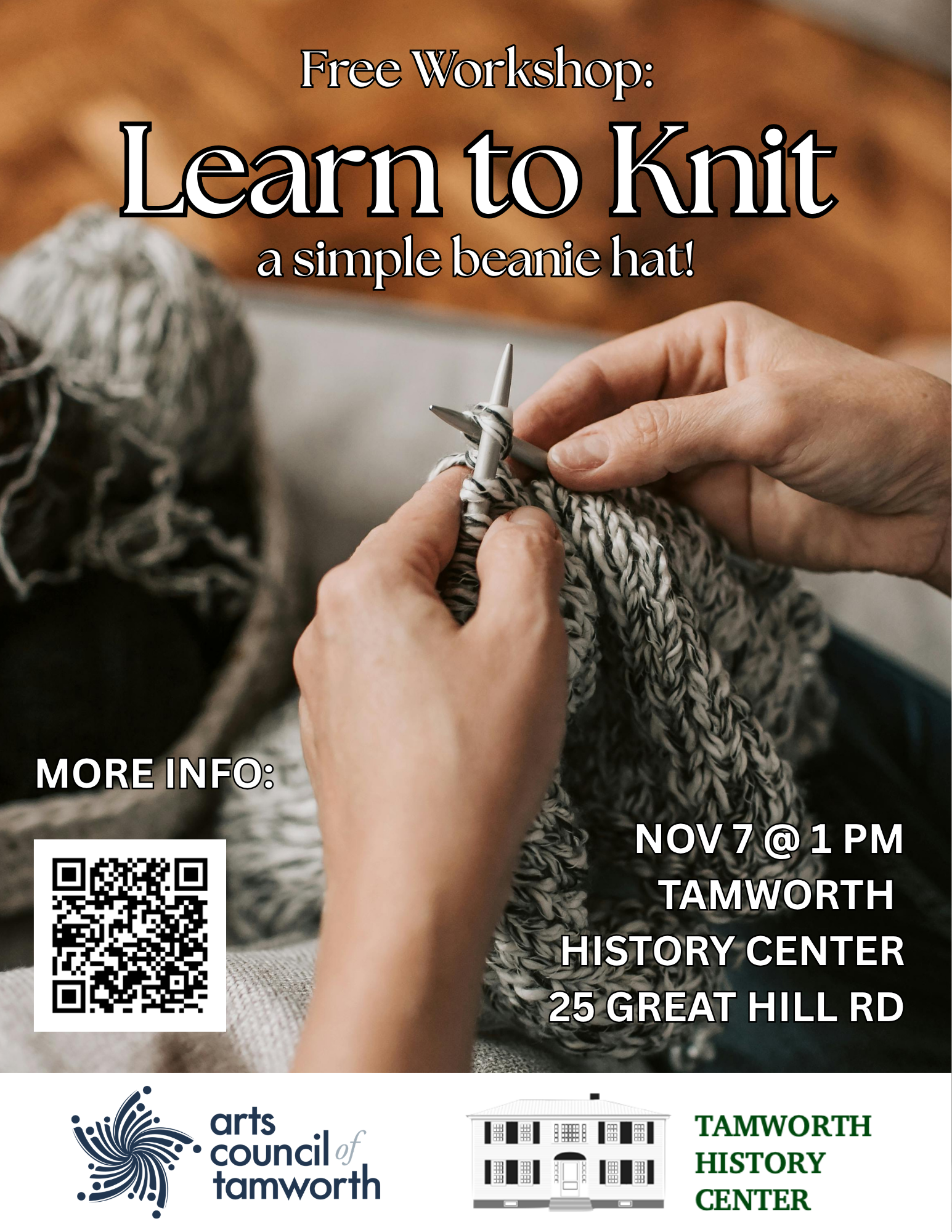 Learn to Knit: A Simple Beanie!