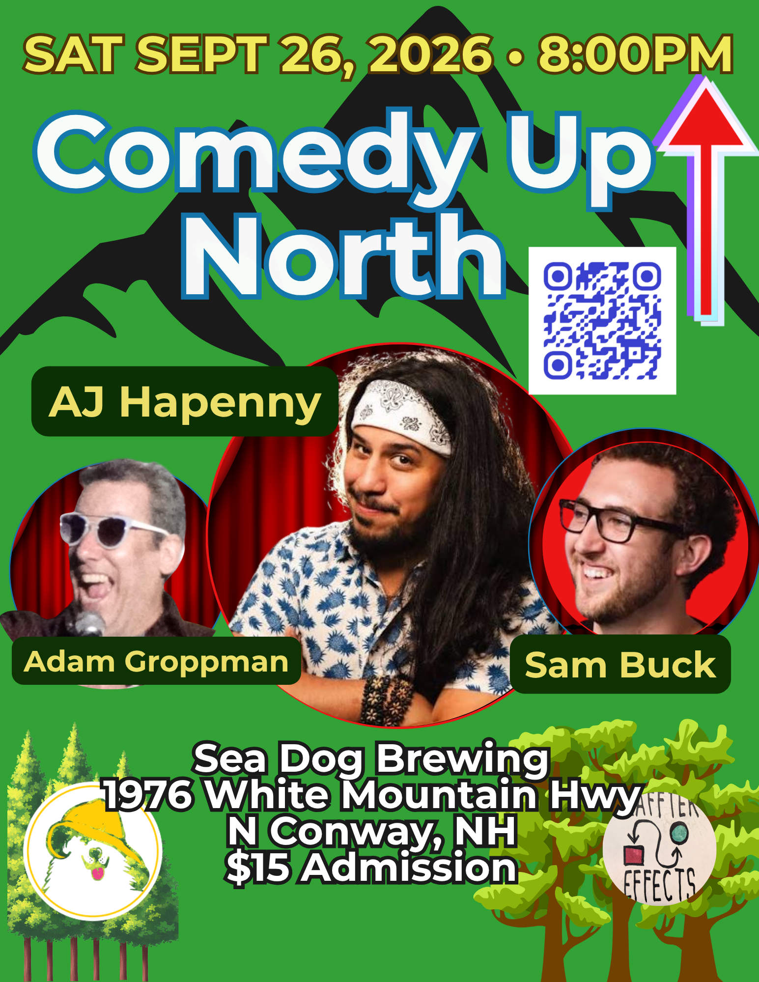 Comedy Up North - Top Notch Standup in N Conway