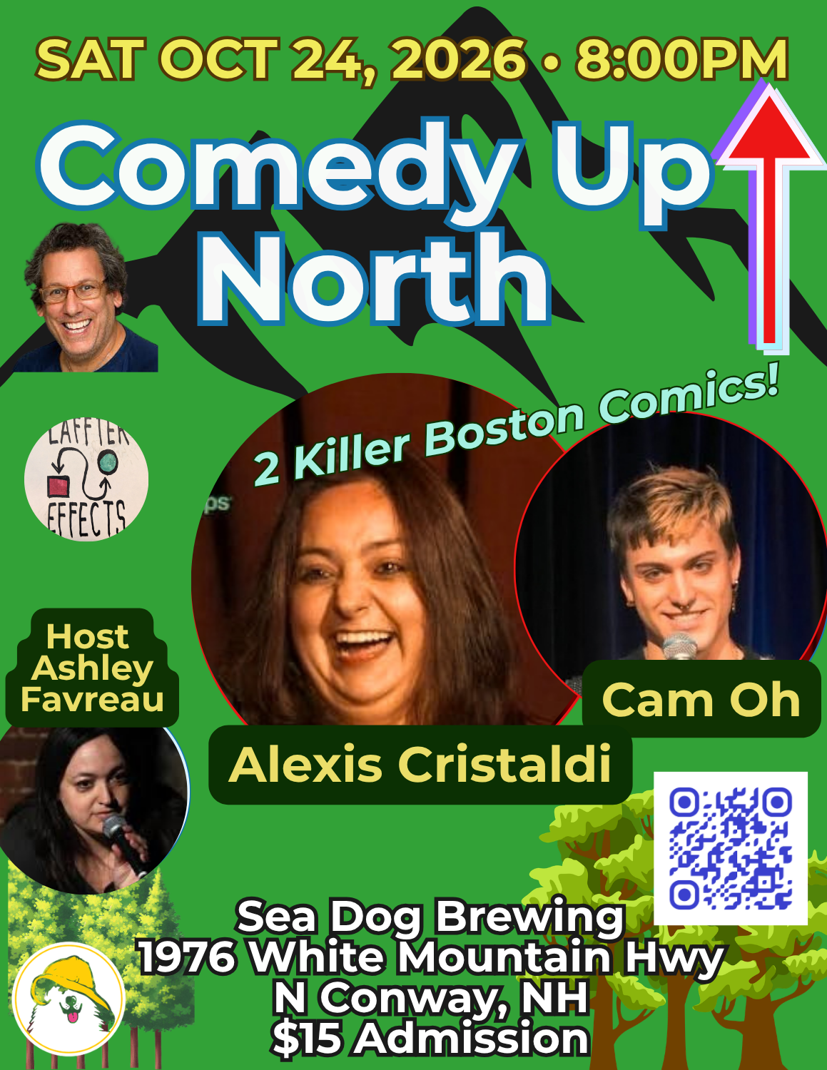 Comedy Up North! Great Standup in N Conway